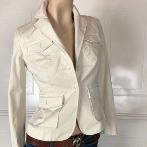 Body by VS Cream Blazer , SZ 0, Like new